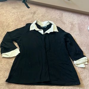 Really cute black long sleeve